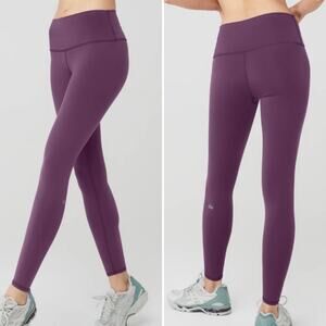Alo Purple Yoga Pant Leggings Size Small